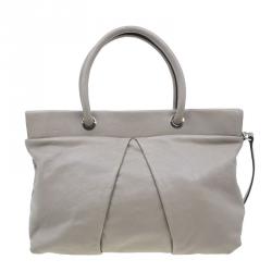 مملوكة مسبقًا Marc by Marc Jacobs Grey Leather Marchive Tote Bag