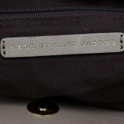مملوكة مسبقًا Marc by Marc Jacobs Grey Leather Marchive Tote Bag