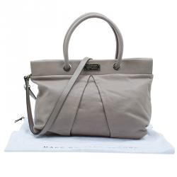 مملوكة مسبقًا Marc by Marc Jacobs Grey Leather Marchive Tote Bag