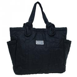 Pre Owned حقيبة مارك باي مارك جاكوبس ليتيل تات بريتي نايلون أسود