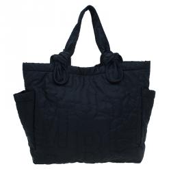 Pre Owned حقيبة مارك باي مارك جاكوبس ليتيل تات بريتي نايلون أسود