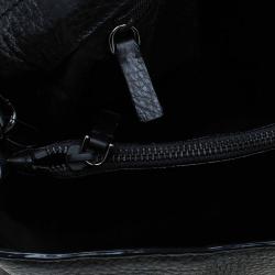 Marc By Marc Jacobs Black Leather Silicon Valley Top Handle Bag
