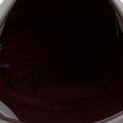 Pre Owned Marc by Marc Jacobs Grey Leather New Q Hillier Hobo