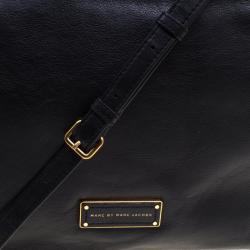 Pre Owned حقيبة يد مارك باي مارك بينتلي جلد سوداء