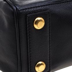 Pre Owned حقيبة يد مارك باي مارك بينتلي جلد سوداء