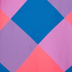 Pre Owned Marc By Marc Jacobs Multicolor Diamond Checked Sleeveless Shift Dress L