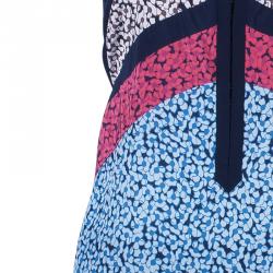 Pre Owned Marc by Marc Jacobs Bianca Floral Crepe De Chine Top L