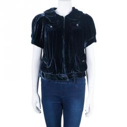 Pre Owned Marc by Marc Jacobs Velvet Short Jacket M