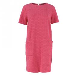 Pre Owned Marc by Marc Jacobs Hot Pink Textured Shift Dress M