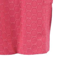 Pre Owned Marc by Marc Jacobs Hot Pink Textured Shift Dress M