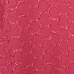Pre Owned Marc by Marc Jacobs Hot Pink Textured Shift Dress M