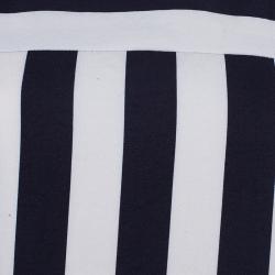 Pre Owned Marc by Marc Jacobs Monochrome Striped Top S