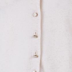 Pre Owned كارديغان مارك باي مارك جاكوبس كريمي بياقة مزخرفة XS