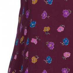 Marc by Marc Jacobs Purple Floral Top M