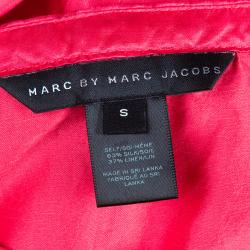 Marc by Marc Jacobs Fuschia Silk Blend Top S