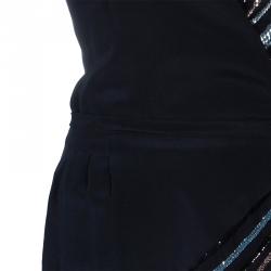 Pre Owned Marc by Marc Jacobs Black Sequin Dress L