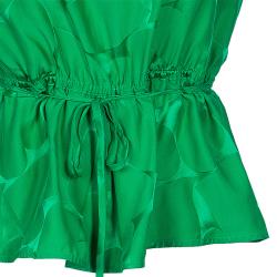 Pre Owned Marc by Marc Jacobs Green Short Sleeve Top S