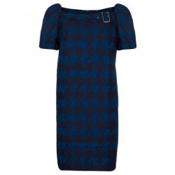 Marc by Marc Jacobs Blue Houndstooth Dress L