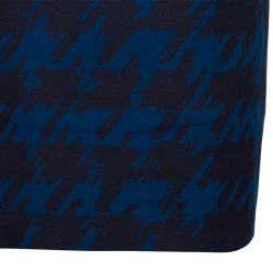 Marc by Marc Jacobs Blue Houndstooth Dress L