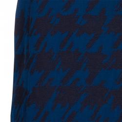 Marc by Marc Jacobs Blue Houndstooth Dress L