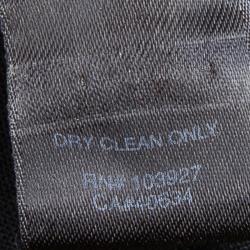 Pre Owned Marc by Marc Jacobs Black Acetate Blazer M