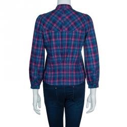 Pre Owned Marc By Marc Jacobs Plaid Shirt S