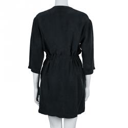 Pre Owned فستان مارك باي مارك جاكوبس أسود بسحاب مزين S