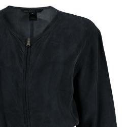 Pre Owned فستان مارك باي مارك جاكوبس أسود بسحاب مزين S