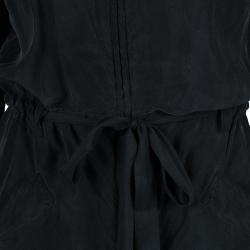 Pre Owned فستان مارك باي مارك جاكوبس أسود بسحاب مزين S