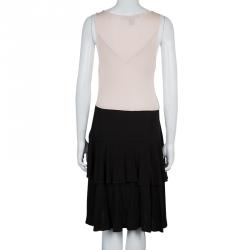 Pre Owned Marc By Marc Jacobs Sleeveless Ruffle Dress L