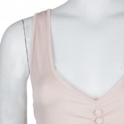 Pre Owned Marc By Marc Jacobs Sleeveless Ruffle Dress L