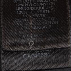 Marc By Marc Jacobs Black Textured Sleeveless Dress S