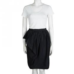 مملوكة مسبقًا Marc by Marc Jacobs Normandy Blue Ruffle Detail Skirt M