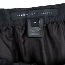 مملوكة مسبقًا Marc by Marc Jacobs Normandy Blue Ruffle Detail Skirt M