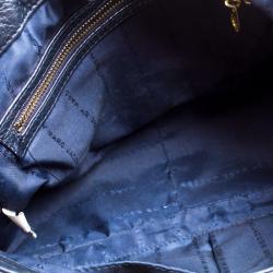 Pre Owned Marc by Marc Jacobs Black Leather Too Hot To Handle Shoulder Bag