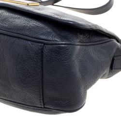 Pre Owned Marc by Marc Jacobs Black Leather Too Hot To Handle Shoulder Bag