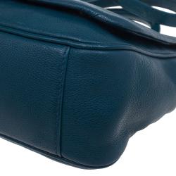 Pre Owned Marc by Marc Jacobs Green Leather Too Hot To Handle Shoulder Bag