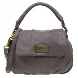 Pre Owned حقيبة مارك باي مارك جاكوبس كلاسيك كيو ليل  يوكيتا جلد بيج