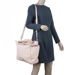 Pre Owned Marc by Marc Jacobs Nude Leather Bentley Too Hot To Handle Tote