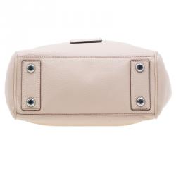 Pre Owned Marc by Marc Jacobs Nude Leather Bentley Too Hot To Handle Tote