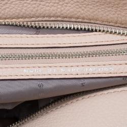 Pre Owned Marc by Marc Jacobs Nude Leather Bentley Too Hot To Handle Tote