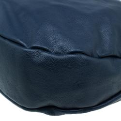 Pre Owned حقيبة كتف مارك باي مارك جاكوبس هيود كيو هيلير جلد أزرق