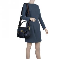 مملوكة مسبقًا حقيبة كروس مارك باي مارك جاكوبس صوفيا جلد أسود