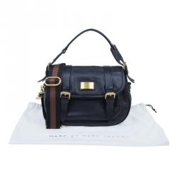 مملوكة مسبقًا حقيبة كروس مارك باي مارك جاكوبس صوفيا جلد أسود