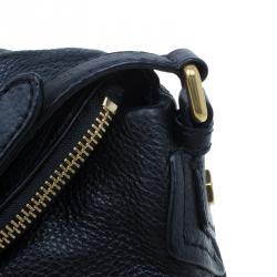 Marc by Marc Jacobs Black Leather Classic Q Natasha Crossbody Bag