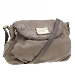 Pre Owned Marc by Marc Jacobs Brown Leather Classic Q Natasha Crossbody Bag