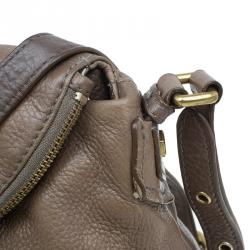 Pre Owned Marc by Marc Jacobs Brown Leather Classic Q Natasha Crossbody Bag