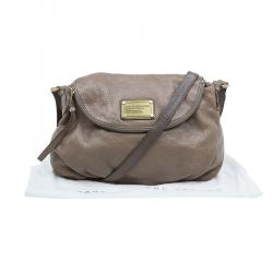 Pre Owned Marc by Marc Jacobs Brown Leather Classic Q Natasha Crossbody Bag
