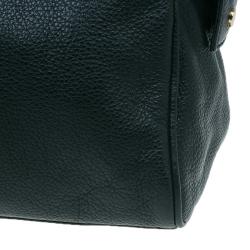 Pre Owned Marc by Marc Jacobs Black Leather Small Too Hot To Handle Tote Bag