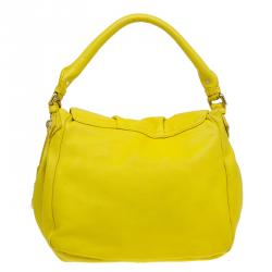 Pre Owned حقيبة مارك باي مارك جاكوبس كلاسيك كيو ليل يوكيتا جلد أصفر